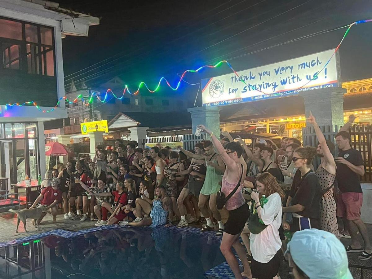 Nana Backpackers Hostel Vangviang Kültér fotó