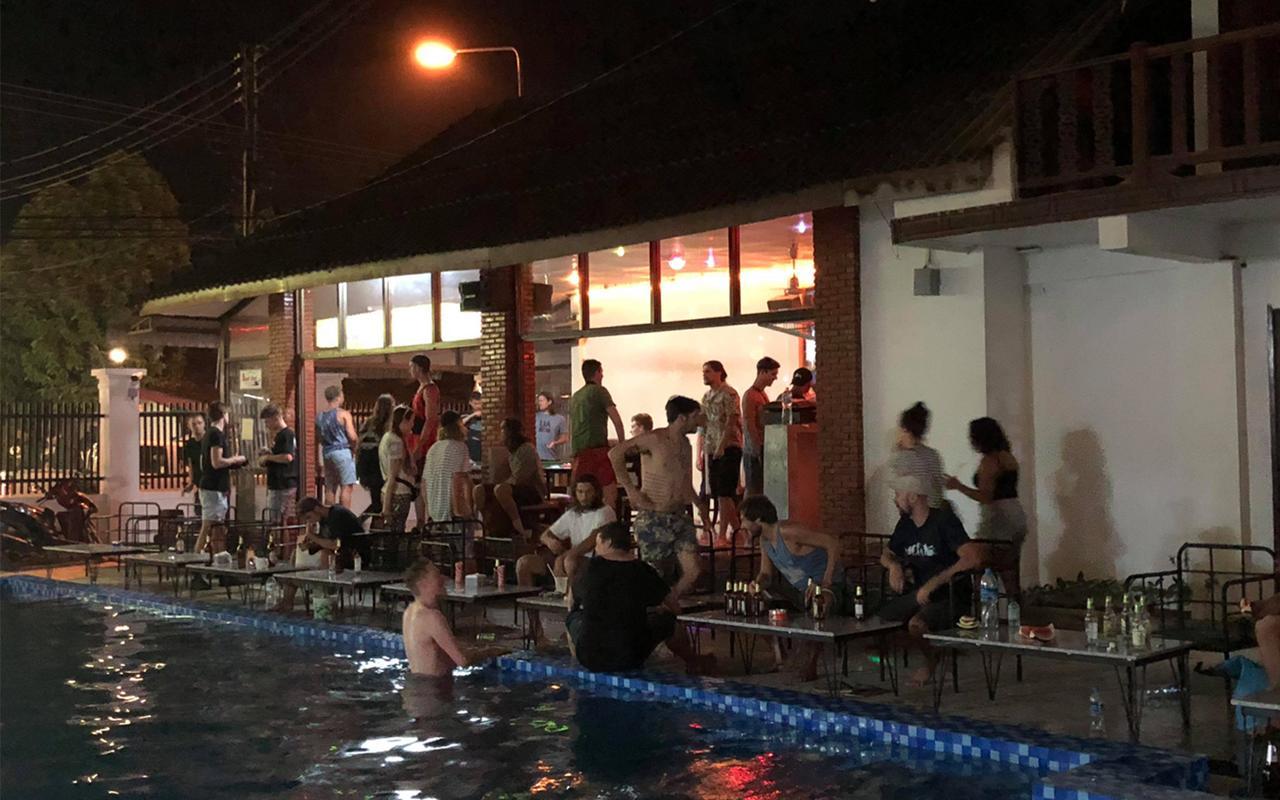 Nana Backpackers Hostel Vangviang Kültér fotó