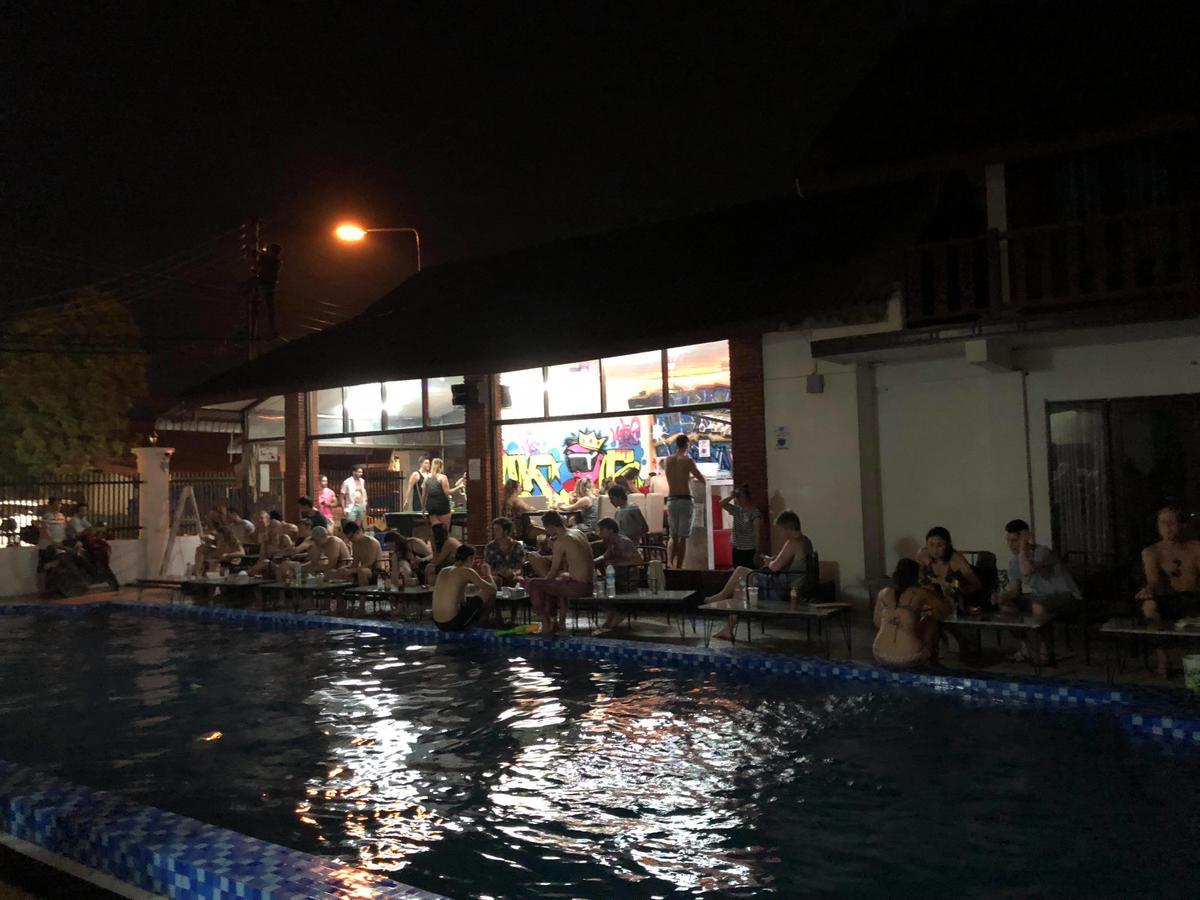 Nana Backpackers Hostel Vangviang Kültér fotó
