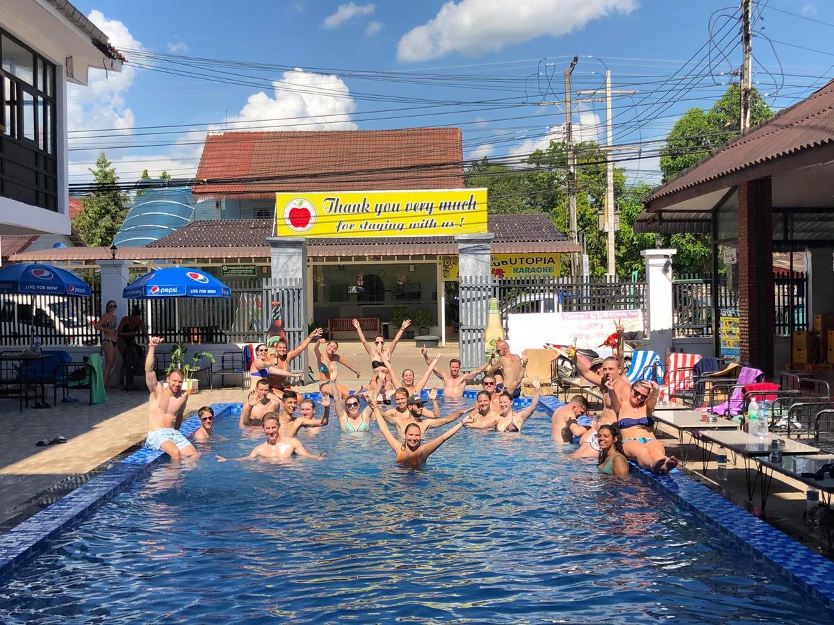 Nana Backpackers Hostel Vangviang Kültér fotó