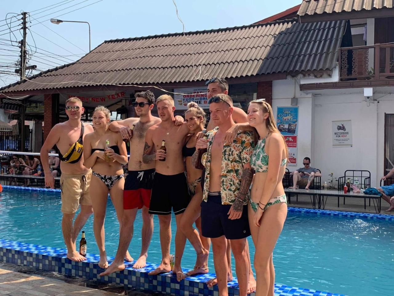 Nana Backpackers Hostel Vangviang Kültér fotó